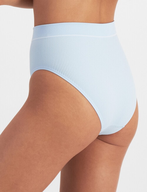 Bonds Retro Rib Hi Hi Brief, Perfect Blue product photo View 03 L
