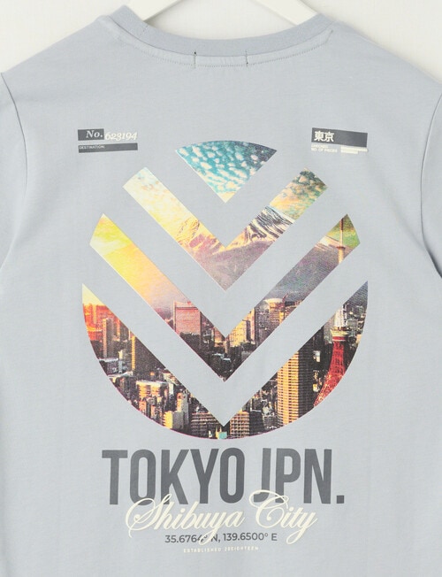No Issue Japan Photo Short Sleeve Tee, Sky product photo View 02 L