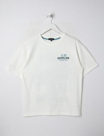 No Issue Kyoto Carpe Short Sleeve Tee, Rice product photo