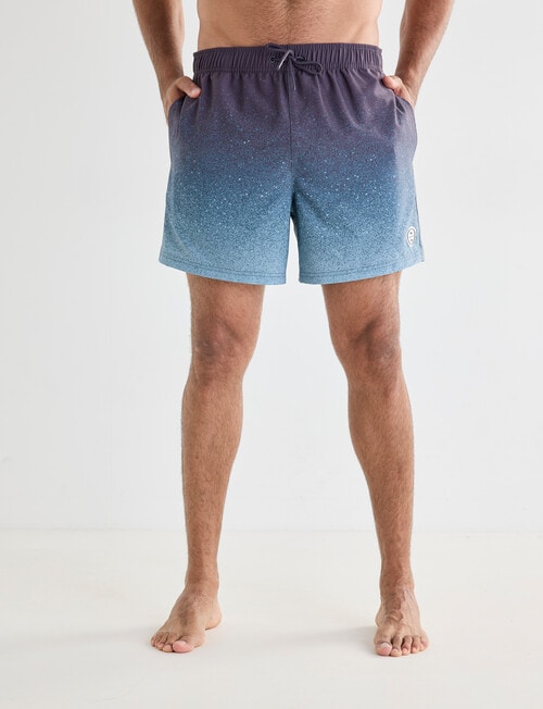 Gasoline Slatter Swimshort, Navy product photo