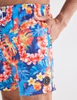 Gasoline Paradiso Swimshort, Blue product photo