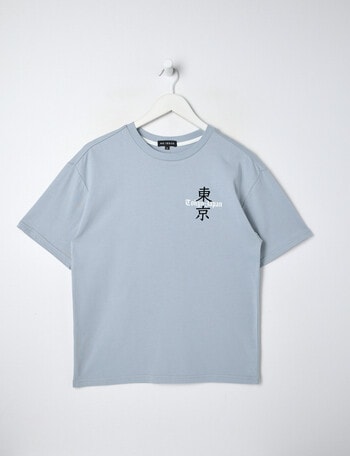 No Issue Tokyo Japan Short Sleeve Tee, Sky product photo