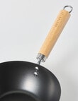 SouthWest Carbon Steel Wok, 20.5cm product photo View 02 S