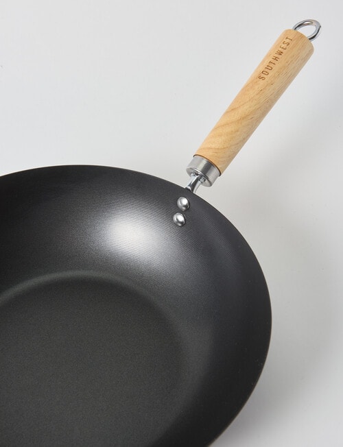 SouthWest Carbon Steel Wok, 30.5cm product photo View 02 L