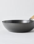 SouthWest Carbon Steel Wok, 30.5cm product photo View 03 S