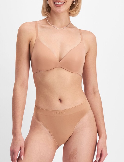 Bonds Bases Bikini Brief, Blush Latte product photo