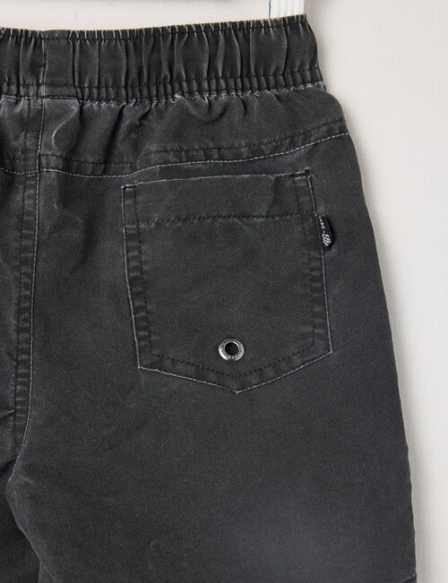 Mac & Ellie Acid Volley Short, Black product photo View 02 L