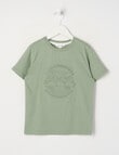 Mac & Ellie Deboss Van Short Sleeve Tee, Moss product photo