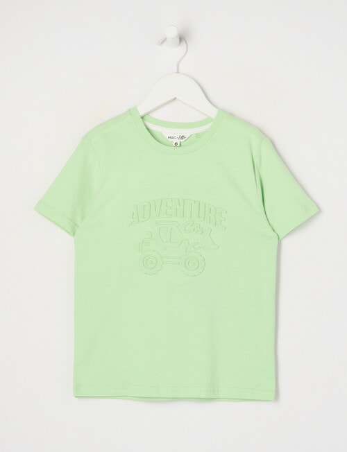 Mac & Ellie Deboss Digger Short Sleeve, Lime product photo