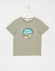 Mac & Ellie NZ Kiwi Surf Short Sleeve Tee, Moss product photo