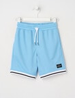 Mac & Ellie Basketball Knit Short, Blue product photo