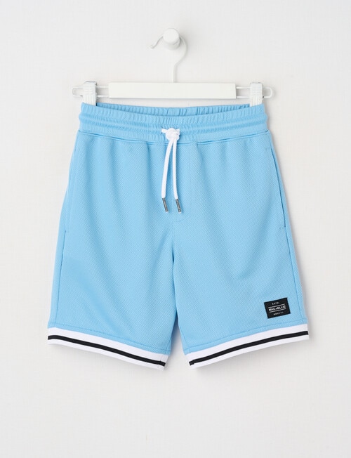 Mac & Ellie Basketball Knit Short, Blue product photo