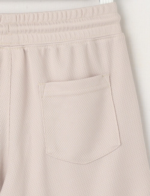 Mac & Ellie Basketball Knit Short, Stone product photo View 02 L