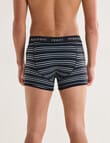 Mazzoni Open Front Stripe Trunk, 2-Pack, Sage Stripe & Plain Black product photo View 03 S