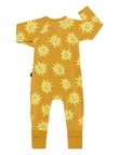 Bonds Wondersuit Sunshine Club Zippy, Mustard product photo View 02 S