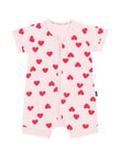 Bonds Mon Cheri Wondersuit Romper, Pink product photo