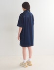 Denim Republic Shirt Dress, Rinse product photo View 02 S