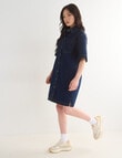 Denim Republic Shirt Dress, Rinse product photo View 03 S