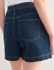 Denim Republic Patch Pocket Shorts, Rinse product photo View 06 S