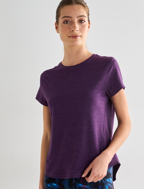 Superfit Limitless Short Sleeve Tee, Murasaki Purple product photo View 06 L