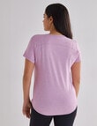 Superfit Limitless Short Sleeve Tee Cosmetic Pink product photo View 02 S