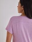 Superfit Limitless Short Sleeve Tee Cosmetic Pink product photo View 05 S