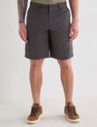 Kauri Trail Zip Cargo Shorts, Dark Grey product photo