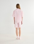 Mineral Sleep Bermuda Short PJ Set, Crystal Pink product photo View 02 S