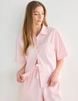 Mineral Sleep Bermuda Short PJ Set, Crystal Pink product photo View 03 S