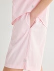 Mineral Sleep Bermuda Short PJ Set, Crystal Pink product photo View 06 S