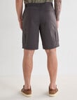 Kauri Trail Zip Cargo Shorts, Dark Grey product photo View 02 S