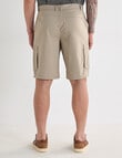 Kauri Trail Zip Cargo Shorts, Light Brown product photo View 02 S