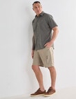 Kauri Trail Zip Cargo Shorts, Light Brown product photo View 03 S