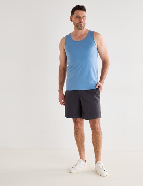 Chisel Ultimate Singlet, Sky Blue product photo View 03 L