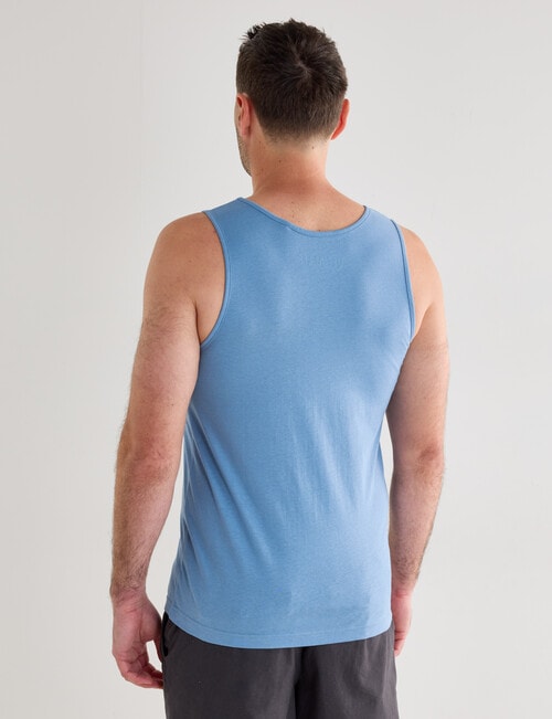 Chisel Ultimate Singlet, Sky Blue product photo View 02 L