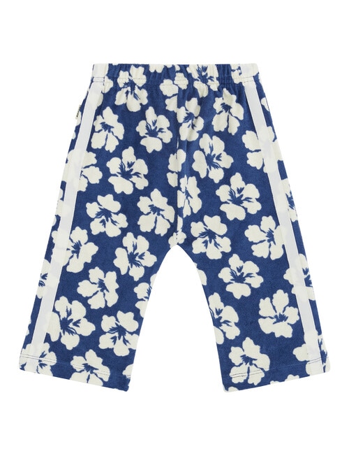 Bonds Hibiscus Breeze Terry Towel Trackies, Navy product photo View 02 L