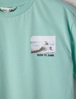 Mac & Ellie Surf Photo Short Sleeve Tee, Lake product photo View 03 S
