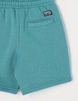 Mac & Ellie Good Vibes Knit Shorts, Teal product photo View 02 S