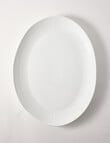 Bosa Mist Oval Serving Platter, 50cm, White product photo View 04 S