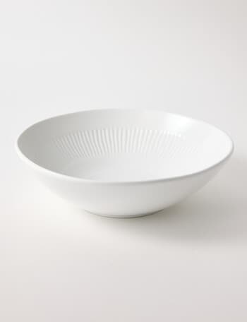 Bosa Mist Medium Serve Bowl, 28cm, White product photo