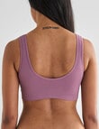 Lyric Seamfree CropTop Removable Pads, Violet, 8-22 product photo View 02 S