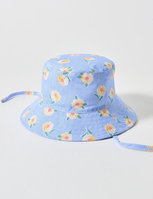 Teeny Weeny Daisy Bucket Hat, Blue product photo