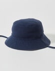 Teeny Weeny Digger Reversible Bucket Hat, Grey Marle product photo View 02 S