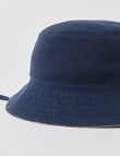 Teeny Weeny Digger Reversible Bucket Hat, Grey Marle product photo View 04 S
