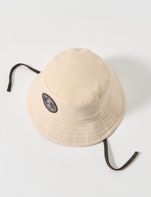 Teeny Weeny Cool Vibes Reversible Bucket Hat, Stone product photo View 05 L