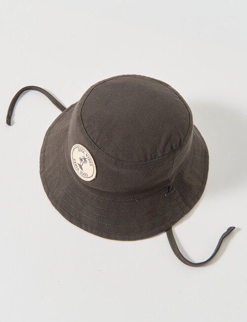 Teeny Weeny Cool Vibes Reversible Bucket Hat, Stone product photo View 06 L