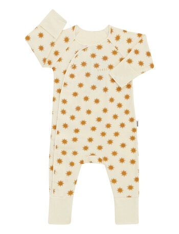 Bonds Mini Sunshine Club Newbies Coverall, Sweet Caramel product photo