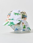 Teeny Weeny Postcard Legionaire Hat, White & Green product photo View 02 S
