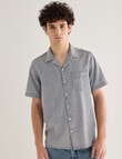 Tarnish Bahama Textured Shirt, Light Blue product photo View 04 S