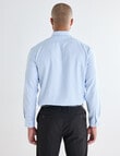 Laidlaw + Leeds Multi Step Text Long Sleeve Shirt, White product photo View 02 S